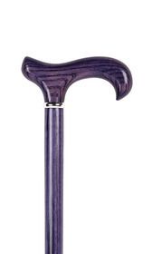 Purple Ash Derby Handle Stick