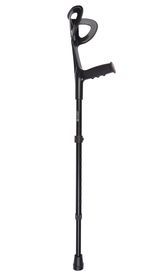 Black Adjustable Crutch