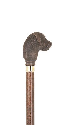 Border Terrier Moulded Top Stick