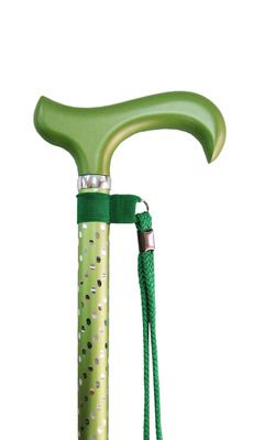 Sassy Green Engraved Adj Stick