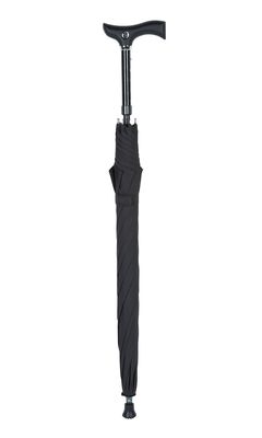 Black Walking Stick Umbrella