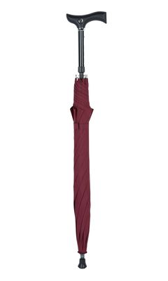 Burgundy Walking Stick Umbrella