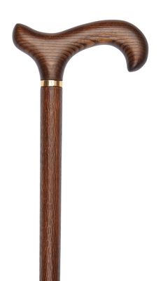 Imitation Snakewood Derby Handle Stick
