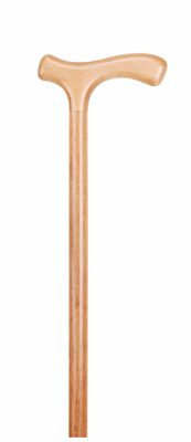 Natural Beech Crutch Handle Stick