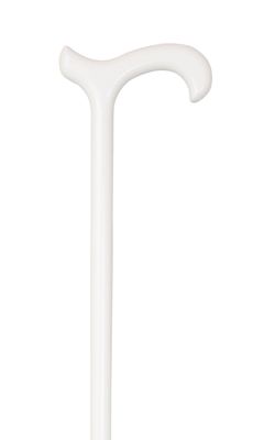 White Derby Handle Stick