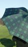 Green Tartan Golf Umbrella Thumbnail