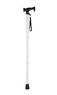 White Escort Crutch Handle Adjustable Stick Thumbnail
