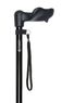 Black Extra Strong &amp; Long Stick With Anatomical Handle Thumbnail