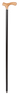 Black &amp; Natural Crutch Handle Stick Thumbnail