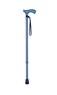 Blue Crutch Handle Adjustable Stick Thumbnail