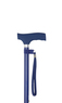 Blue Silicone Crutch Handle Adjustable Stick Thumbnail