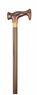 Brown Escort Crutch Handle Stick Thumbnail