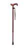 Burlwood Pattern Adjustable Stick With Patterned Handle Thumbnail