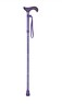 Purple Engraved Elegant Folding Stick Thumbnail