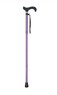 Purple Silicone Derby Handle Folding Stick Thumbnail