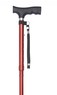 Red Economy Extra Long Folding Stick Thumbnail