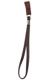 Brown Faux Leather Wrist Cord
