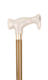 Marble Effect Escort Crutch Handle Stick