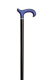 Black &amp; Blue Derby Handle Stick