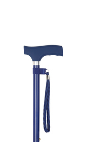 Blue Silicone Handle Adjustable Stick