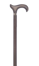 Grey Extra Strong &amp; Long Derby Handle Stick