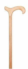 Natural Beech Derby Handle Stick