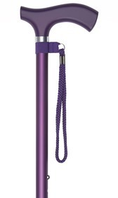 Purple Crutch Handle Adjustable Stick